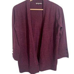 NWOT‎ Evolution (stitch fix) plum cardigan S small StitchFix